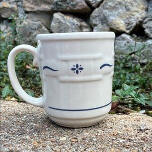 Vintage 90s Longaberger Pottery Coffee Mug